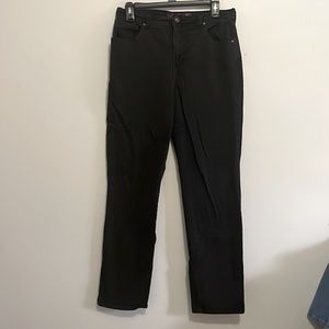 Gloria Vanderbilt black denim jeans size 8